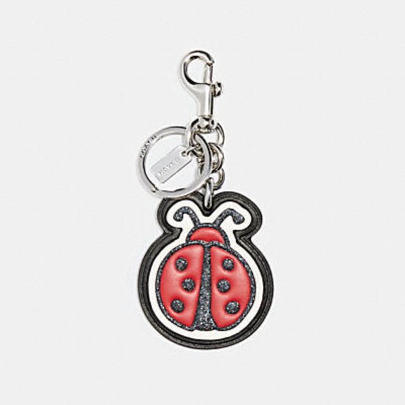 Coach Accessories - Authentic Coach Flat Ladybug Bag Charm